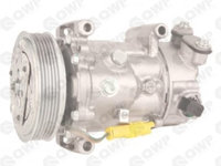 Compresor aer conditionat WCP206R QWP pentru Peugeot 508 Peugeot 306 CitroEn C5 Peugeot 406 Peugeot 5008 CitroEn Berlingo Peugeot 308 CitroEn C4 Peugeot 208 Peugeot Grand Peugeot Partner Peugeot Ranch Peugeot 307 Peugeot 207 Peugeot 607 Peugeot Boxer