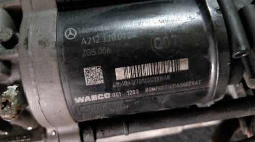 Compresor airmatic Mercedes CLS W218 E Class W212