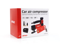 Compresor auto AMIO compact 12V, 7bar, 100psi, 28L/ Min, cu furtun cu cuplare rapida