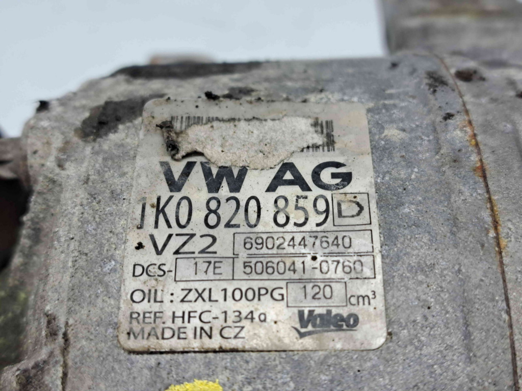 Compresor clima, 1K0820859D, Audi A3 (8P1), 2.0 FSI, BLX
