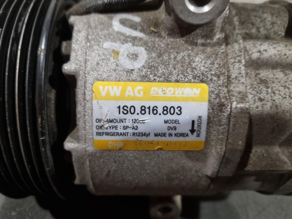 Compresor clima 1S0816803 VW up! Hatchba