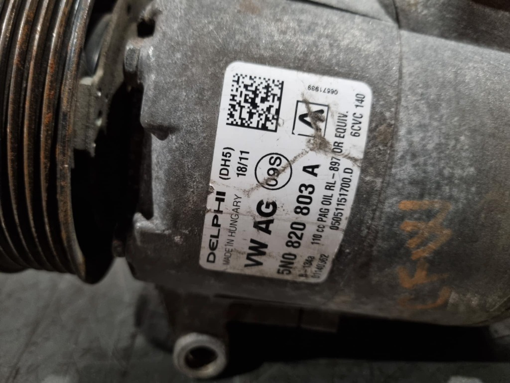 Compresor clima 5N0820803A VW Jetta Mk6 