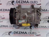 Compresor clima 9659875880, Peugeot 407, 1.6hdi, 9HZ