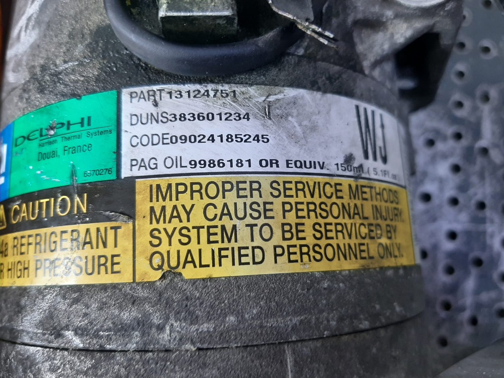 Compresor clima ac 1.7 cdti z17dth opel 