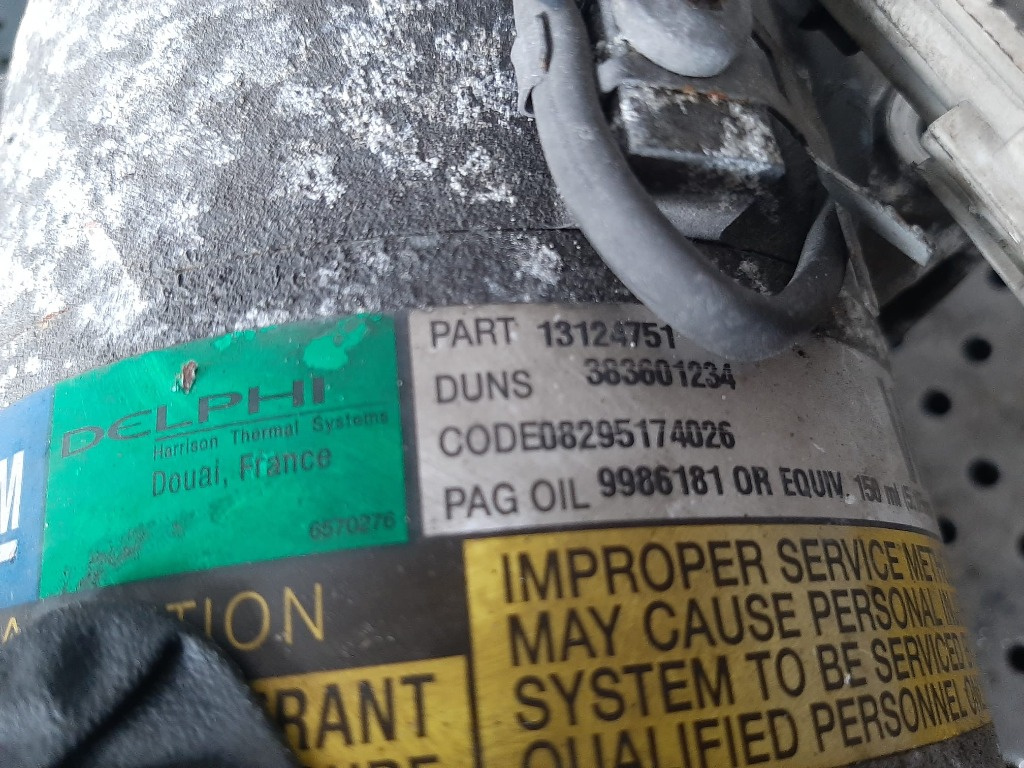Compresor clima ac 1.7 cdti z17dth opel 