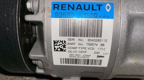 Compresor clima AC Renault trafic Master COD 