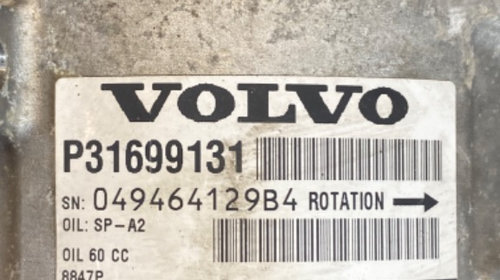 Compresor clima AC Volvo v40 s60 v60 s90 v90 xc60 xc90 31699131 36010352