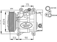 Compresor clima aer conditionat NISSAN X-TRAIL T30 NRF 32145