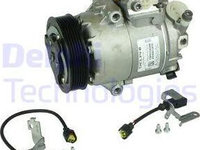 Compresor clima aer conditionat SKODA FABIA 6Y2 DELPHI TSP0159344