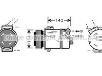 Compresor clima ALFA ROMEO 159 Sportwagon 939 AVA OLK451