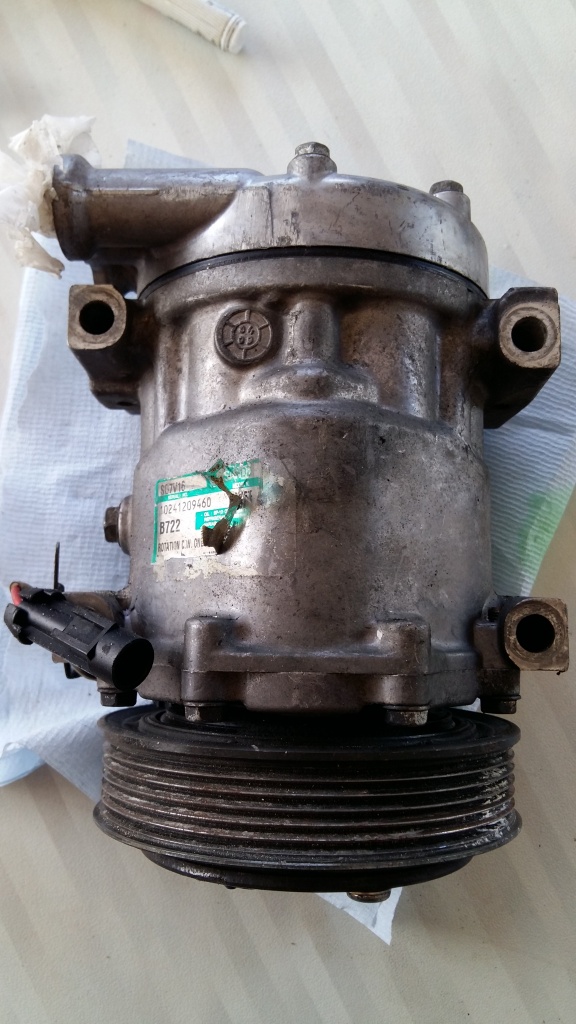 Compresor clima Alfa Romeo, Fiat Stilo 1.9 JTD cod SD7V16 1157F