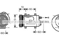 Compresor clima AUDI A4 Avant 8D5 B5 AVA IK178