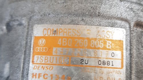 Compresor Clima Audi A4 B5 2.6 V6 COD 4B0260805B