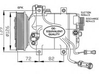 Compresor clima AUDI A6 4A C4 NRF 32027