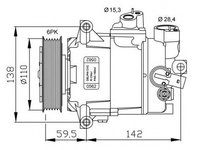 Compresor clima AUDI A6 4B2 C5 NRF 32500G