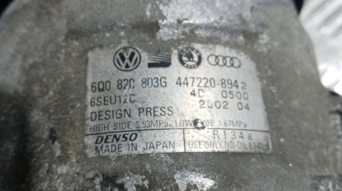 Compresor clima Audi Seat Skoda VW