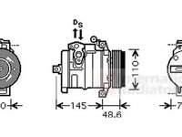 Compresor clima BMW X5 E53 VAN WEZEL 0600K334 PieseDeTop