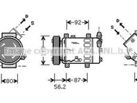 Compresor clima CITROEN C3 I FC AVA CNK214