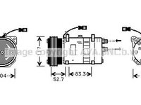 Compresor clima CITROEN JUMPER bus 230P AVA CNK222