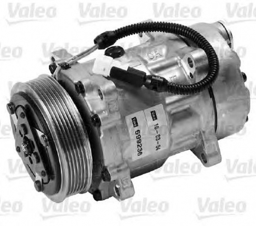 Compresor clima CITROEN JUMPY platou sasiu BU BV BW BX VALEO 699236