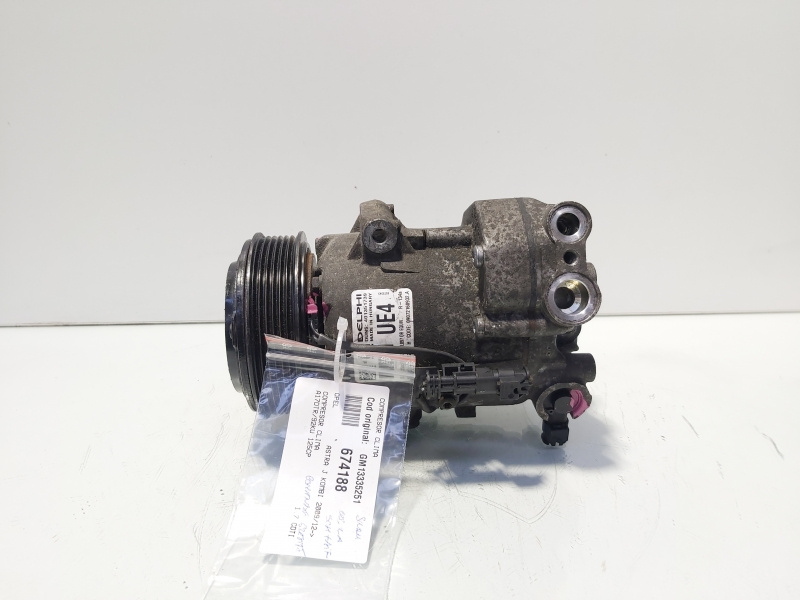 Compresor clima, cod GM13335251, Opel Astra H Combi 1.7 CDTI, A17DTR (idi:674188)