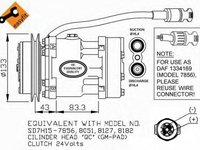 Compresor clima DAF CF 85 NRF 32114