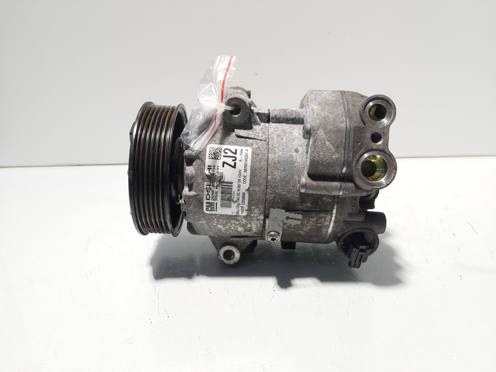 Compresor clima Delphi, cod GM13250606, Opel Zafira C (P12) [Fabr 2011-2017], 1.7 CDTI, A17DTR (idi:684736)