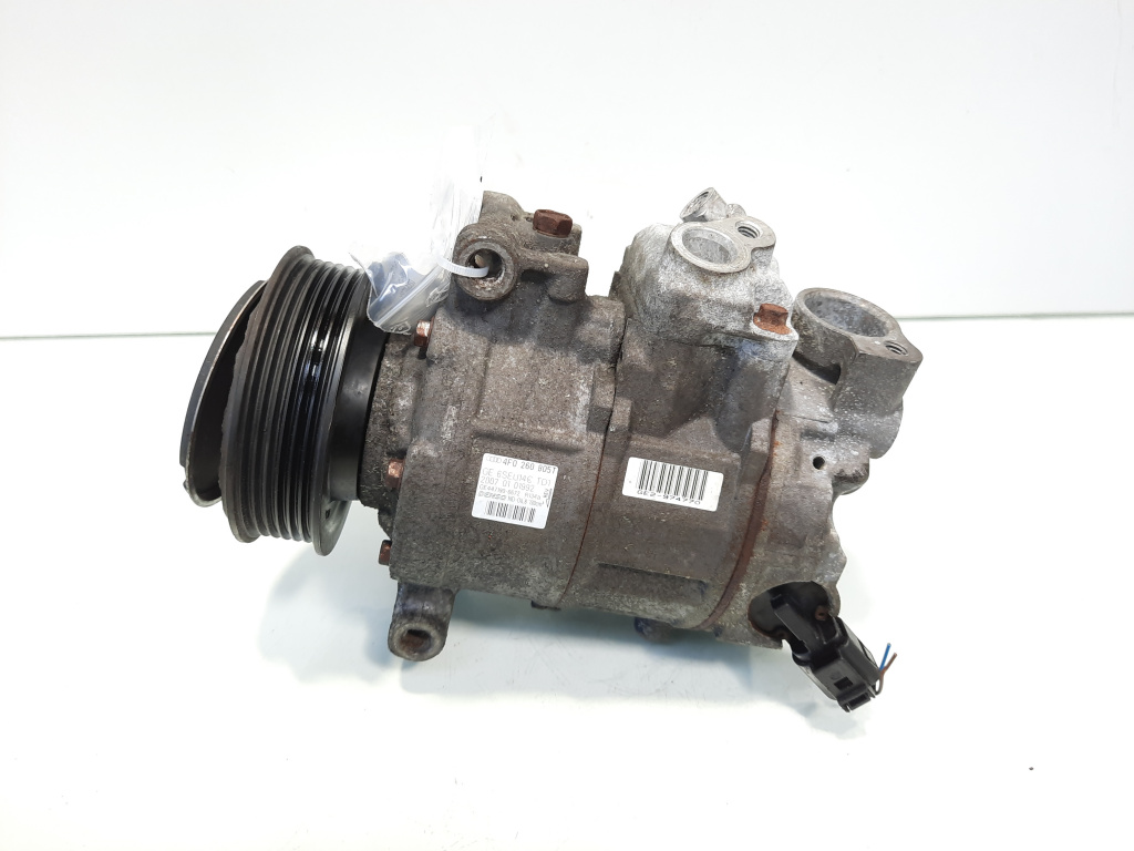 Compresor clima Denso, cod 4F0260805T, Audi A6 (4F2, C6) 2.0 TDI, BRE (pr:110747)