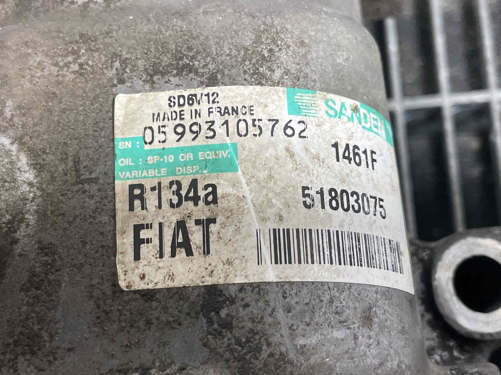 COMPRESOR CLIMA FIAT LINEA 1.3 JTD - (2007 2012)