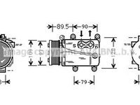 Compresor clima FORD MONDEO II BAP AVA FDK082