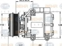 Compresor clima FORD MONDEO II combi BNP HELLA 8FK351109201