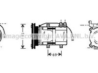 Compresor clima HYUNDAI ACCENT I X3- AVA HYK066 PieseDeTop