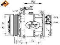 Compresor clima IVECO DAILY III caroserie inchisa combi NRF 32701