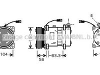 Compresor clima LANCIA KAPPA 838A AVA LK102