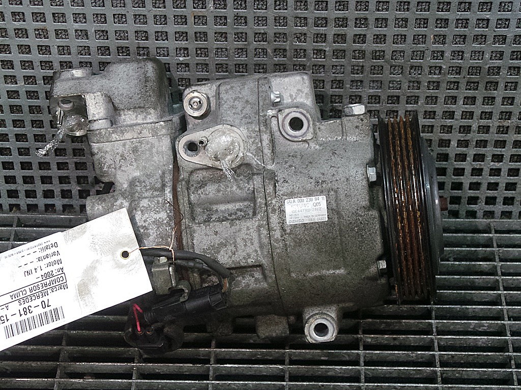COMPRESOR CLIMA MERCEDES A-CLASS A-CLASS 1.4 INJ - (1997 2004)