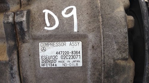 Compresor clima Mercedes A Class W168 1.4B 447220-8364