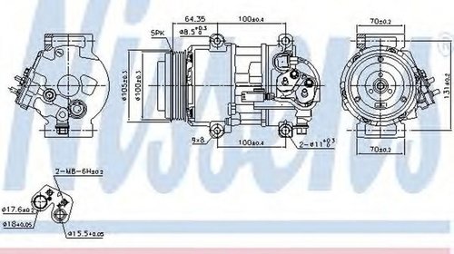 Compresor clima MERCEDES-BENZ A-CLASS W169 NI