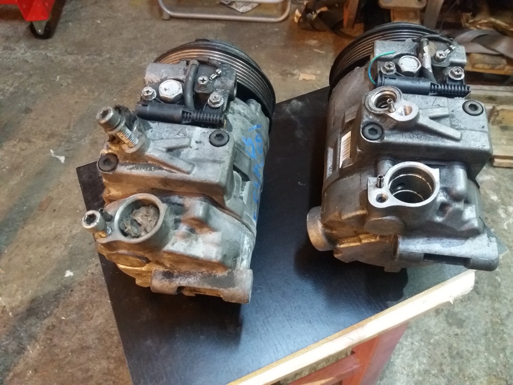 Compresor clima Mercedes C Class E Class