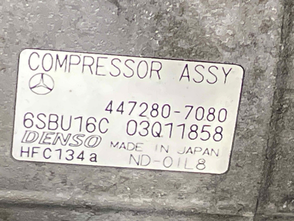 COMPRESOR CLIMA MERCEDES E-CLASS E-CLASS