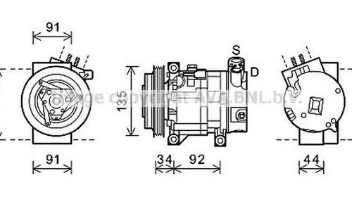 Compresor clima NISSAN 350 Z Roadster Z33 AVA