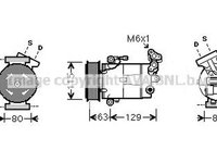 Compresor clima NISSAN X-TRAIL T31 AVA DNK334