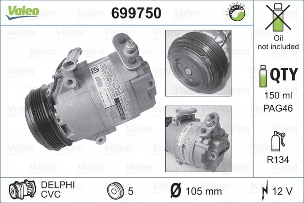 Compresor clima OPEL ASTRA F CLASSIC hatchback VAL