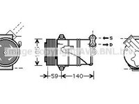 Compresor clima OPEL ASTRA H combi L35 AVA OLK437