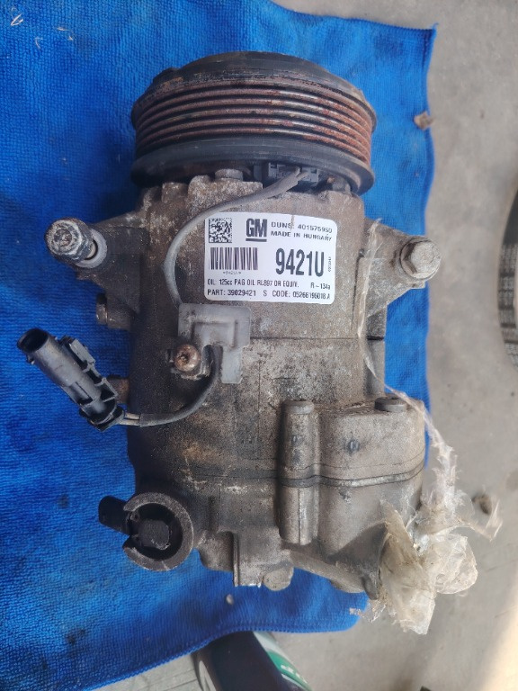 Compresor Clima Opel Astra J. Meriva cod : 3902941