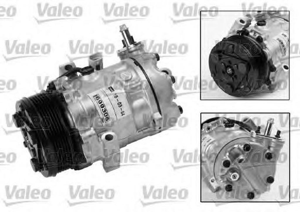 Compresor clima OPEL CORSA C F08 F68 VALEO 699306 PieseDeTop