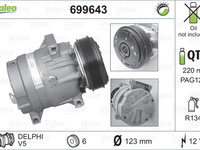 Compresor clima OPEL VIVARO platou sasiu E7 VALEO 699643 PieseDeTop