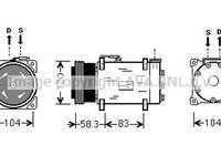 Compresor clima RENAULT CLIO I B C57 5 357 AVA RTK284