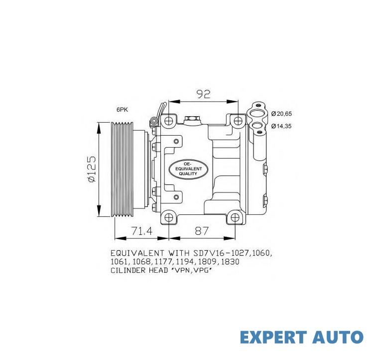 Compresor clima Renault CLIO Mk II (BB0/1/2_, CB0/1/2_) 1998-2016 #2 1022