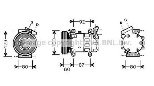 Compresor clima RENAULT KANGOO Express FC0 1 