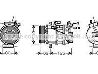 Compresor clima RENAULT LAGUNA III Grandtour KT0 1 AVA RTK392